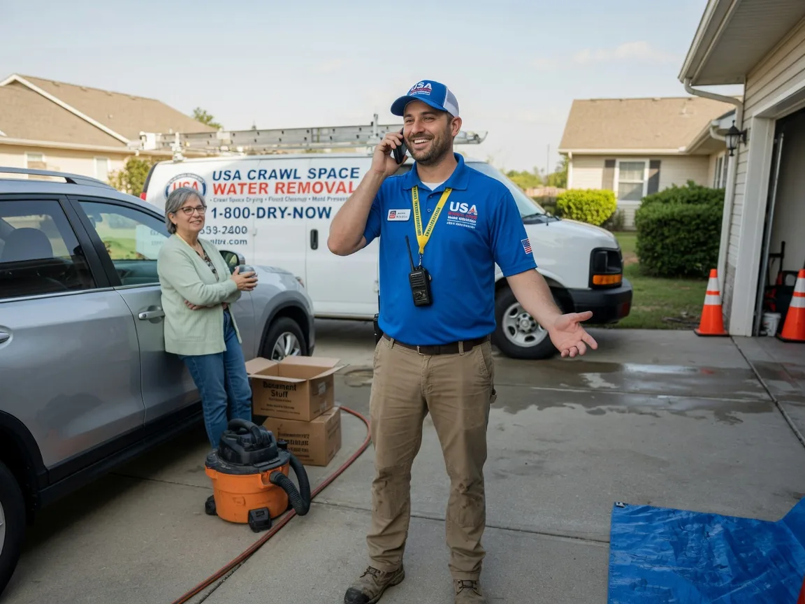 Crawl Space Water Removal Mount Braddock, PA FAQs